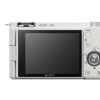 دوربین بدون آینه سونی Sony ZV-E10 Mirrorless Camera kit 16-50mm-White - Image 4
