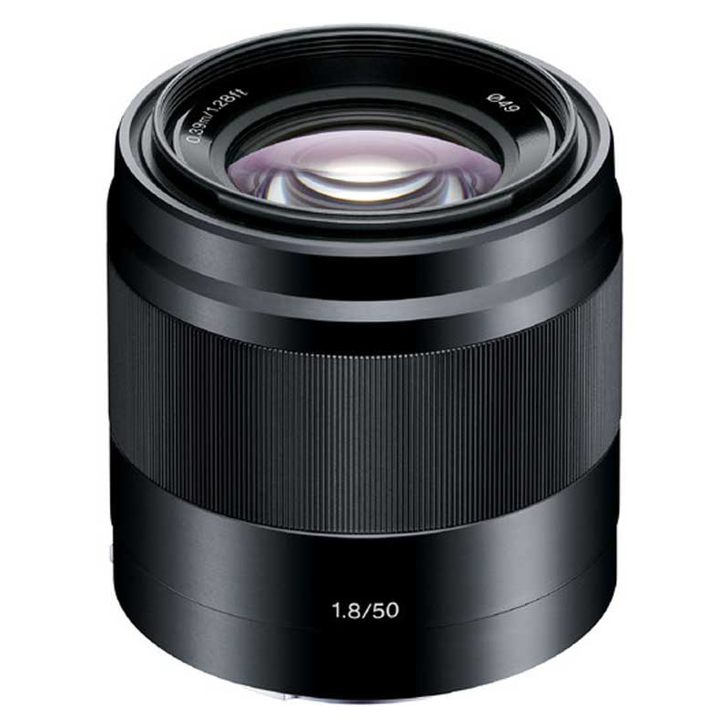 Sony E 50mm f1.8 OSS Black Lens