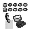 کیت 10 عددی لنز موبایلی xh-1001 mobile Camera Kit Lens - Image 2