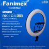 رینگ لایت فانیمکس بهمراه ریموت Fanimex Ring Light FE416 - Image 2
