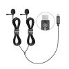 میکروفن یقه ای بویا BOYA BY-M3D Dual Lavalier Microphone - Image 2
