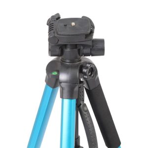 هد سه پایه جی ماری ( آبی )با هولدرموبایل Jmary KP-2264 Camera Tripod