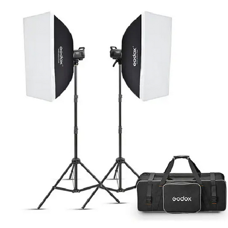 Godox MS200-V Studio Flash Monolight (2-Light Kit)