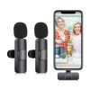 میکروفن یقه ای بی سیم مدل K9 wireless microphone - Image 4