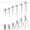 سه پایه دوربین کینگ جوی(Kingjoy VT-880 Camera Tripod (Black - Image 5