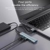 هاب 4 پورت یسیدو Yesido HB18 4-in-1 Multiport Hub Adapter - Image 2