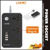 چندراهی برق الدینیو مدل LDNIO SC3412 Power Strip - Image 4