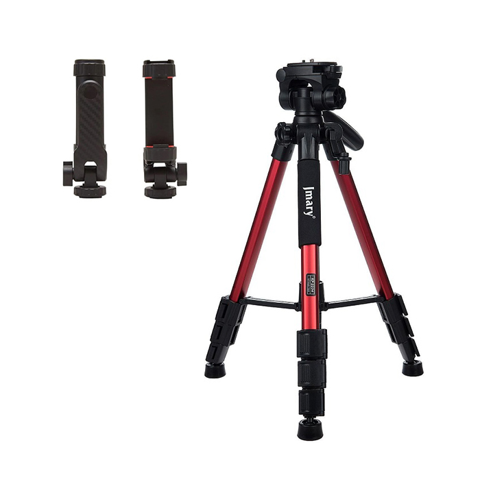 سه پایه قرمزJmary 2264 Tripod +هولدر جیماریBH-05