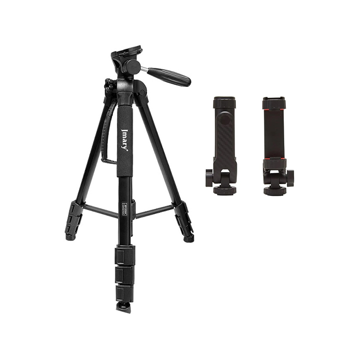 سه پایه مشکی Jmary 2264 Tripod +هولدر جیماریBH-05