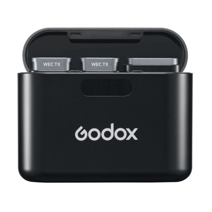 میکروفون بی‌سیم یقه‌ای گودکس Godox WEC 2-Person Wireless Microphone