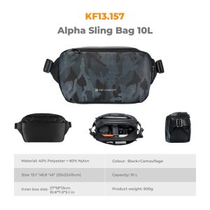 کیف کمری کی‌ اند اف(ارتشی) K&F 13-157 waist bag