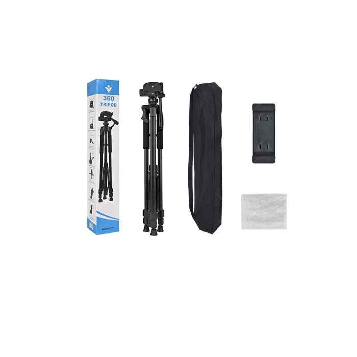 سه پایه نگهدارنده گوشی موبایل و دوربین 360 تریپاد TRIPOD 360 mobile phone holder tripod