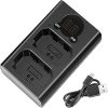 شارژر دوبل نیور Neewer NP-FZ100 Dual Charger + دو باتری NP-FZ100 - Image 5