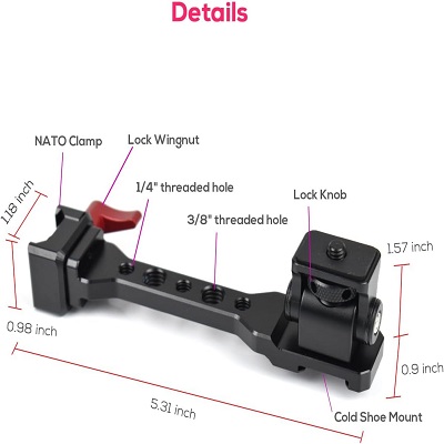 پایه نگه دارنده مانیتور رونین ronin monitor mount - Image 9