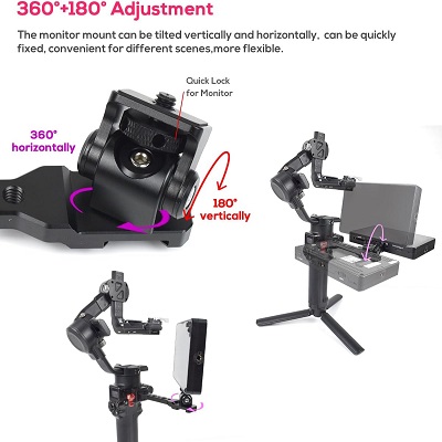 پایه نگه دارنده مانیتور رونین ronin monitor mount - Image 6