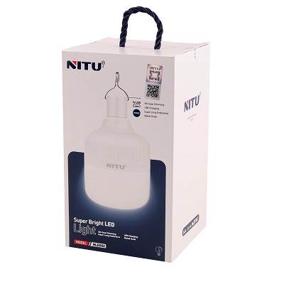 لامپ شارژی حبابی نیتو NITU مدل NLED02 - Image 4