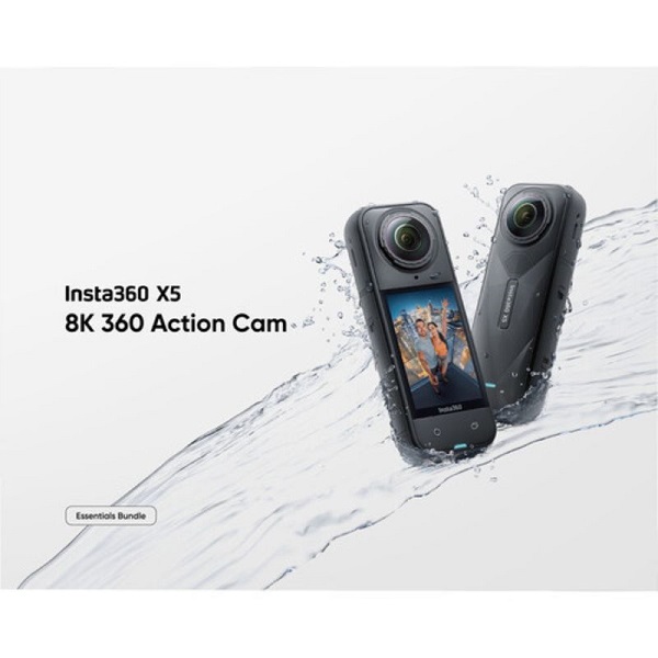 دوربین اکشن اینستا Insta360 X5 360 Action Camera Essentials Bundle - Image 3