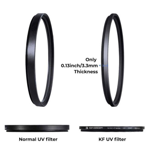 فیلتر لنز یووی کی اند اف K&F C-Series HMC UV 55mm - Image 3