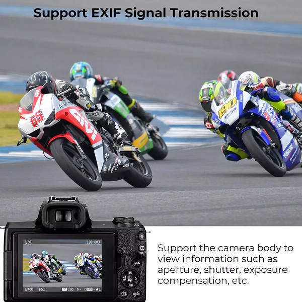 رینگ مبدل K&F Concept EF to EOS R Adapter - Image 5