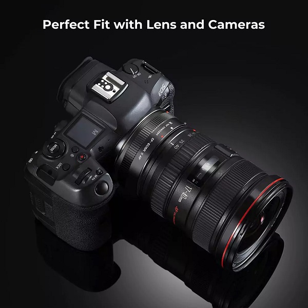 رینگ مبدل K&F Concept EF to EOS R Adapter - Image 7