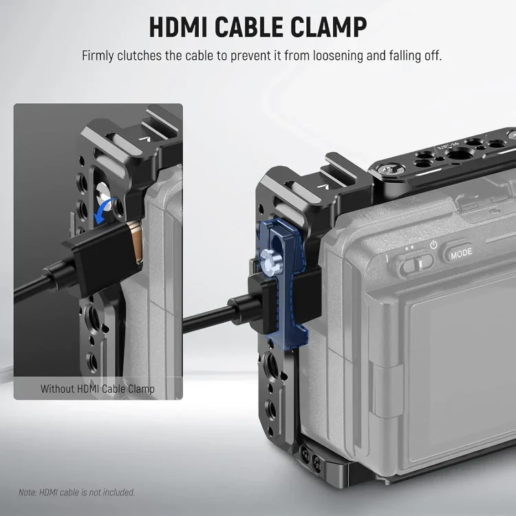 کیج دوربین نیور NEEWER CA011 CAGE WITH CABLE CLAMP FOR SONY FX3 / FX30 - تصویر 9