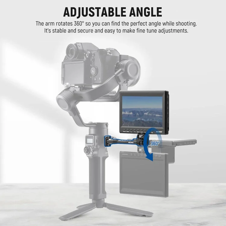 پایه مانیتور قابل تنظیم برای گیمبال نیور NEEWER GA005 MONITOR MOUNT FOR SELECTED GIMBALS - Image 7