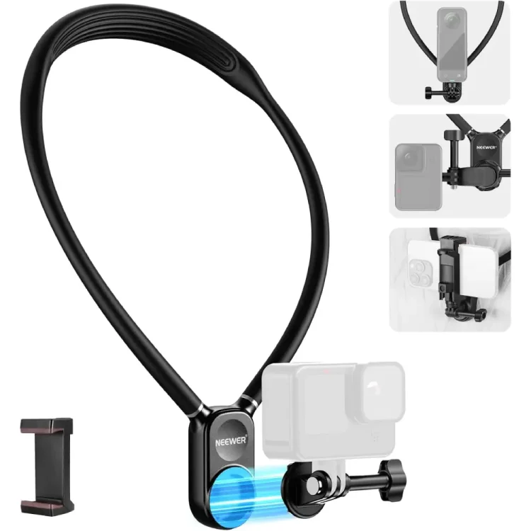 NEEWER-GP15-MAGNET-POV_VLOG-NECK-MOUNT-NECKLACE-HOLDER-FOR-ACTION-CAMERA-FLEXIBLE-8-750x750
