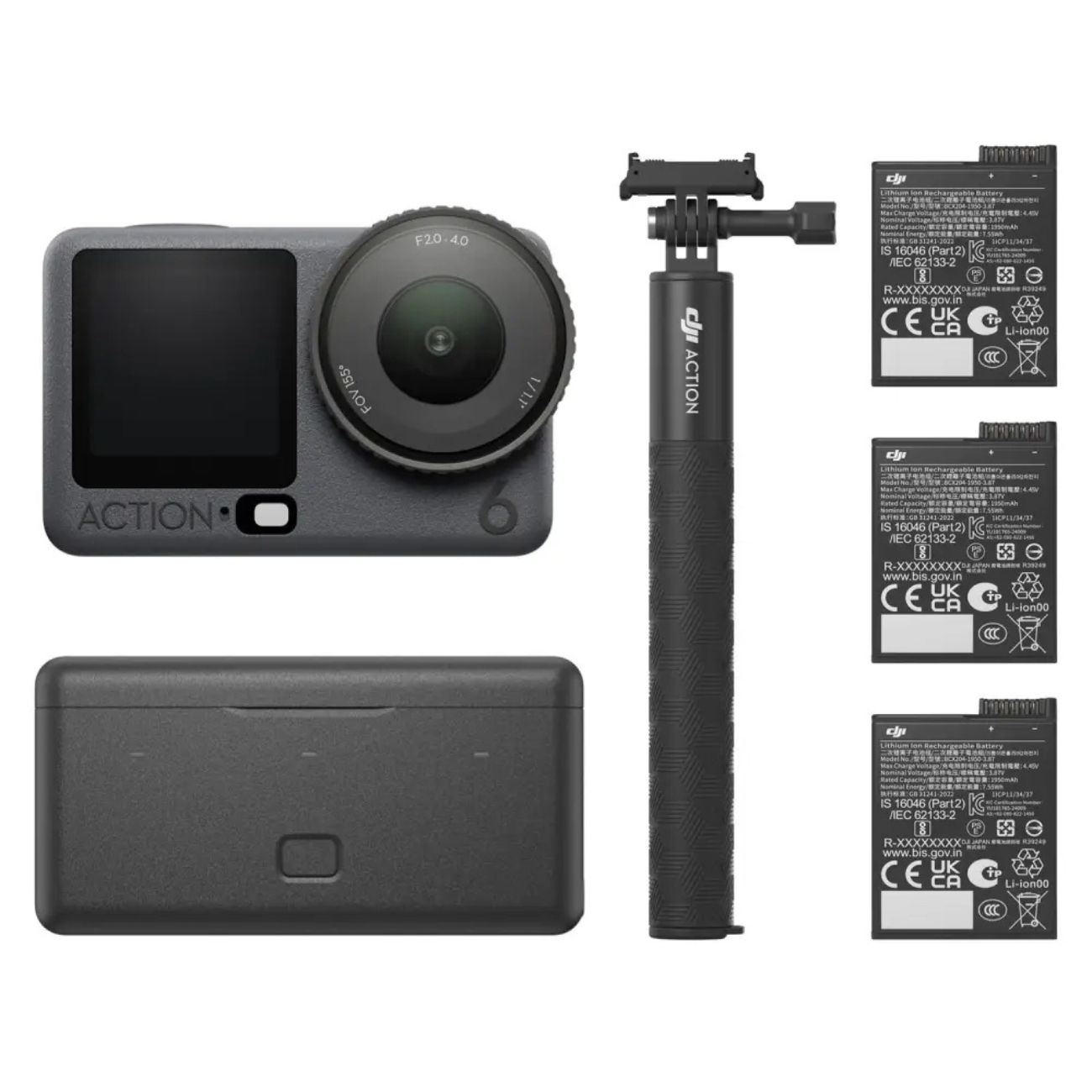 دوربین ورزشی دی جی آی DJI Osmo Action 6 Adventure Combo Action Camera - Image 6