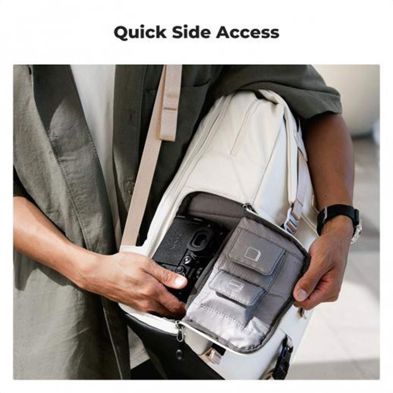 کوله پشتی دوربین کی اند اف K&F Concept KF13.087AV12 Camera Backpack - Image 3