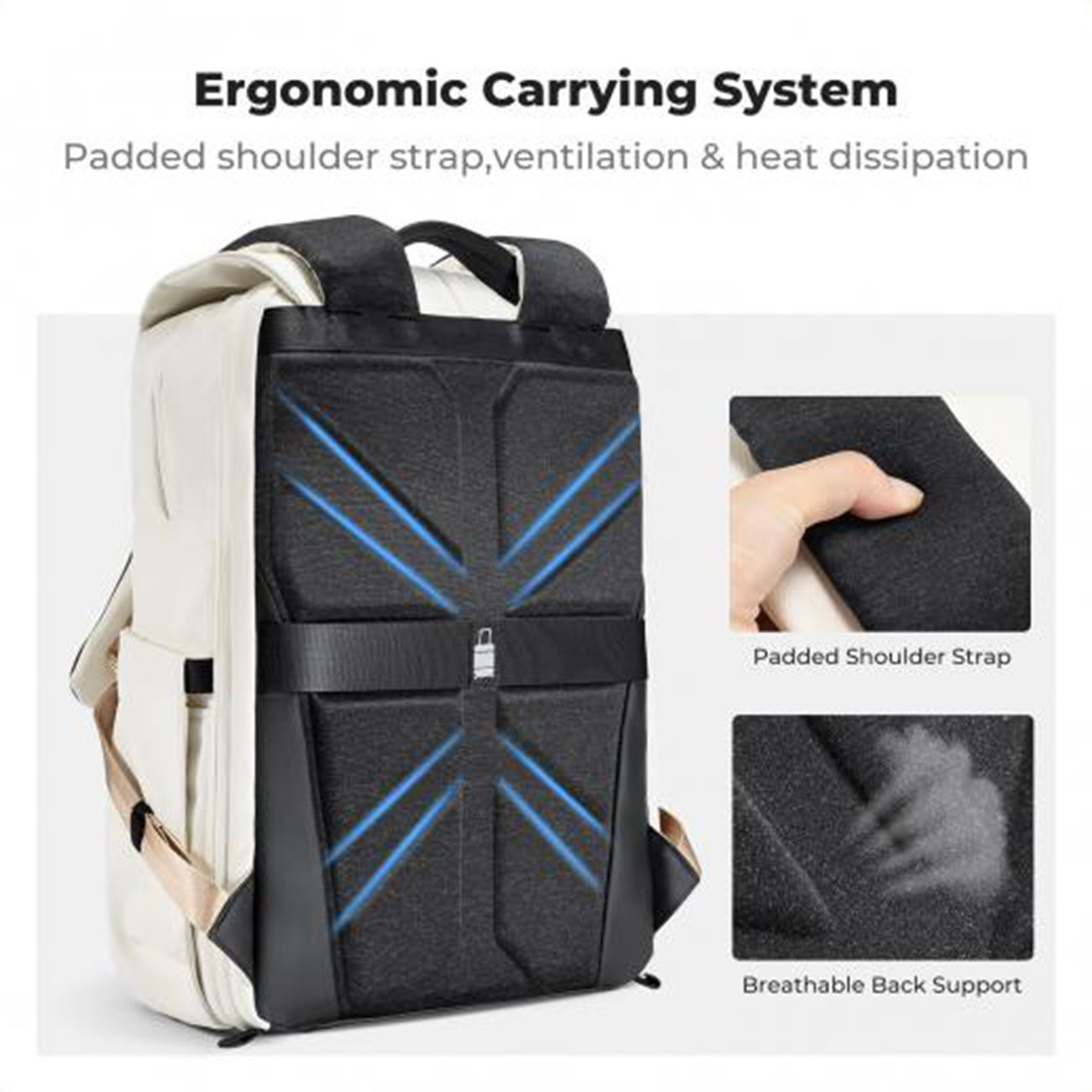 کوله پشتی دوربین کی اند اف K&F Concept KF13.087AV12 Camera Backpack - Image 4
